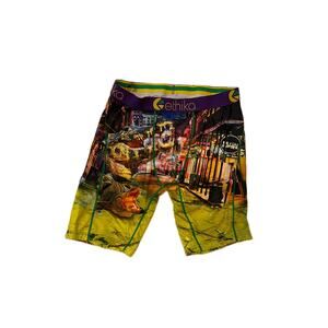 Ethika New Orleans Compression Boxer Brief Shorts Mens Lar